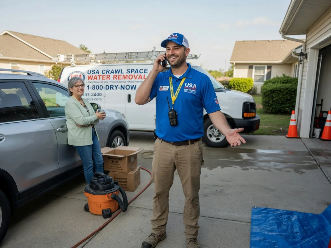 Crawl Space Water Removal Jonesville, TX FAQs